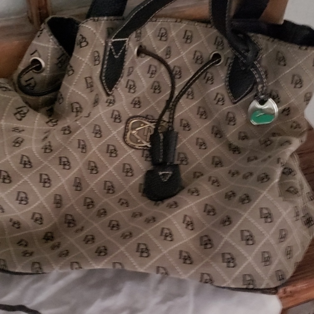 Vintage Dooney and Burke purse with dust cover